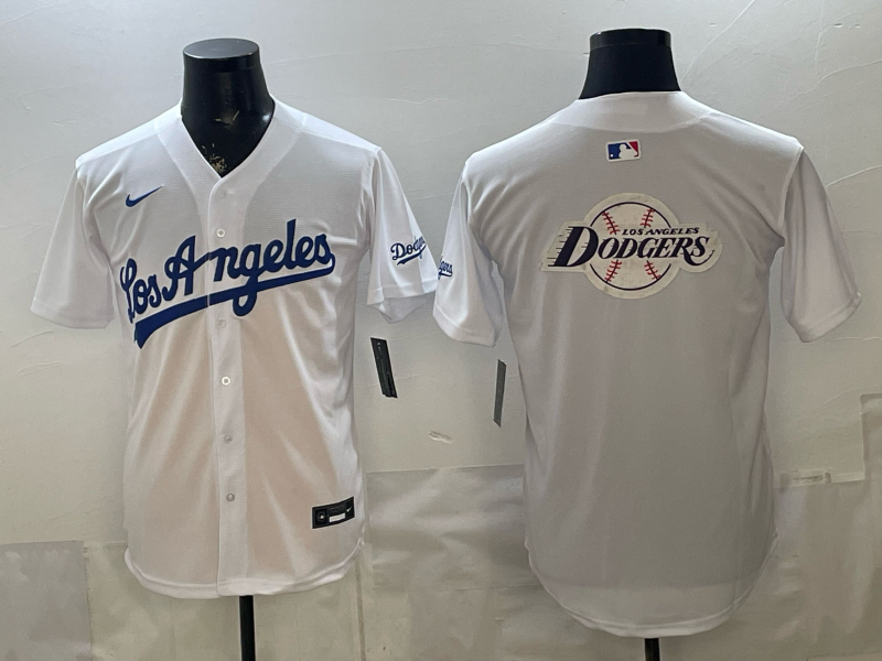 Men Los Angeles Dodgers blank white Game 2026 Nike MLB Jersey 40140010